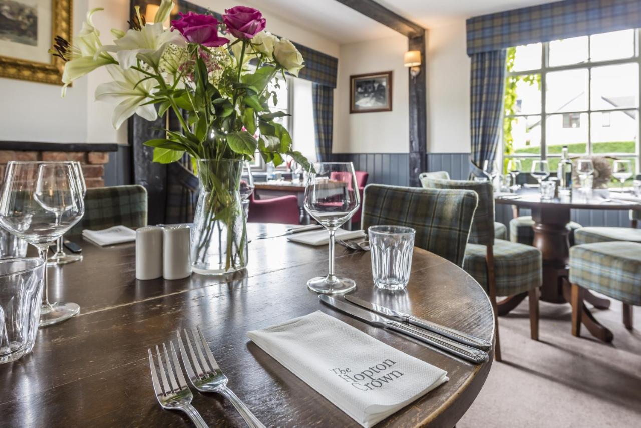 The Hopton Crown Hotell Cleobury Mortimer Exteriör bild