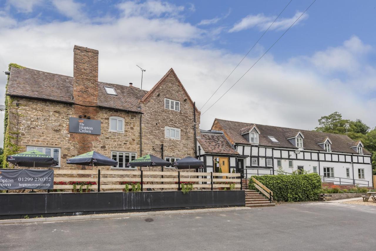 The Hopton Crown Hotell Cleobury Mortimer Exteriör bild